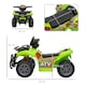 image 7 of HOMCOM 6V Kids Electric Ride on Car Toddler Quad Bike ATV for 18-36 month Green