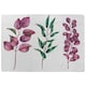 image 1 of Purple & Green Leaves Rug | Multi
