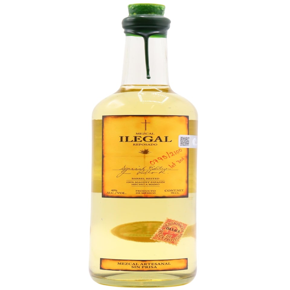 image 1 of Ilegal - Reposado Mezcal | Multi | New | Caramelized pear and bitter orange on the nose. Clove, butterscotch, and hints of vanilla on the palate. | 1