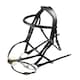 image 3 of Shires Velociti Grackle Bridle Brown | Size: Cob
Colour: H.Brown