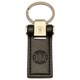 image 1 of Chelsea FC Leather Keyring - Black/Silver - One Size