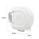 image 4 of KCT Single Wall Mountable Retractable Washing Line  - 15m White