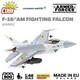 image 3 of F-16 AM Fighting Falcon plane brick model - COBI 5893 - 500 bricks