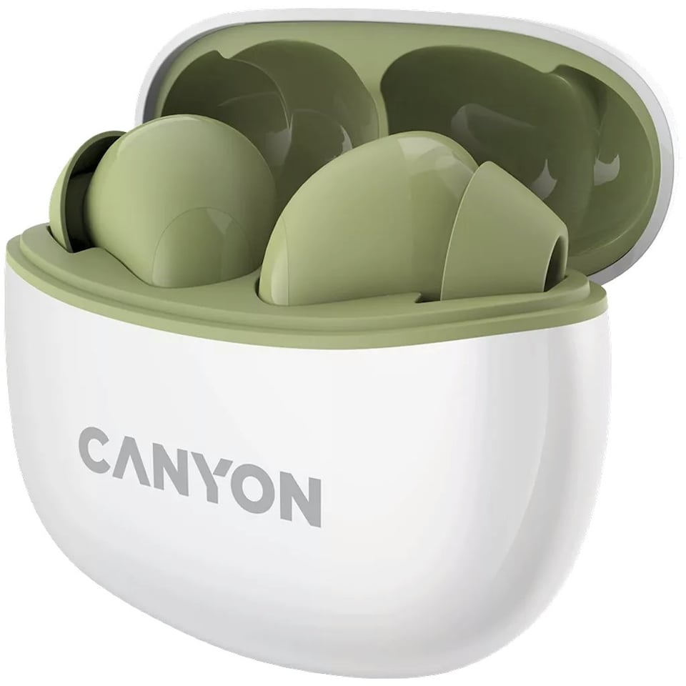 image 1 of Canyon Stereo Headset TWS 5 - Green Green