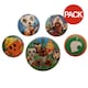 image 1 of Animal Crossing Badge Set (Pack of 5) - Multicoloured - One Size