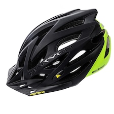Meteor Marven Cycle Helmet MTB Bike Skateboard Scooter Safety Gear | Black | Black-Gr | S