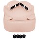 image 9 of AIYAPLAY Kids Armchair, Bear Shaped Toddler Sofa Chair for Bedroom - Pink