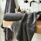 image 2 of Hotel Luxury Heavyweight 800GSM Towels - 100% Cotton Grey | Charcoal Grey | Hand towel
