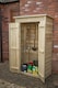 image 3 of Forest Garden Tall Pent Wooden Garden Storage Tool Store - Outdoor Patio Storage