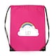 image 1 of Personalised Rainbow Pink Kit Bag Pink