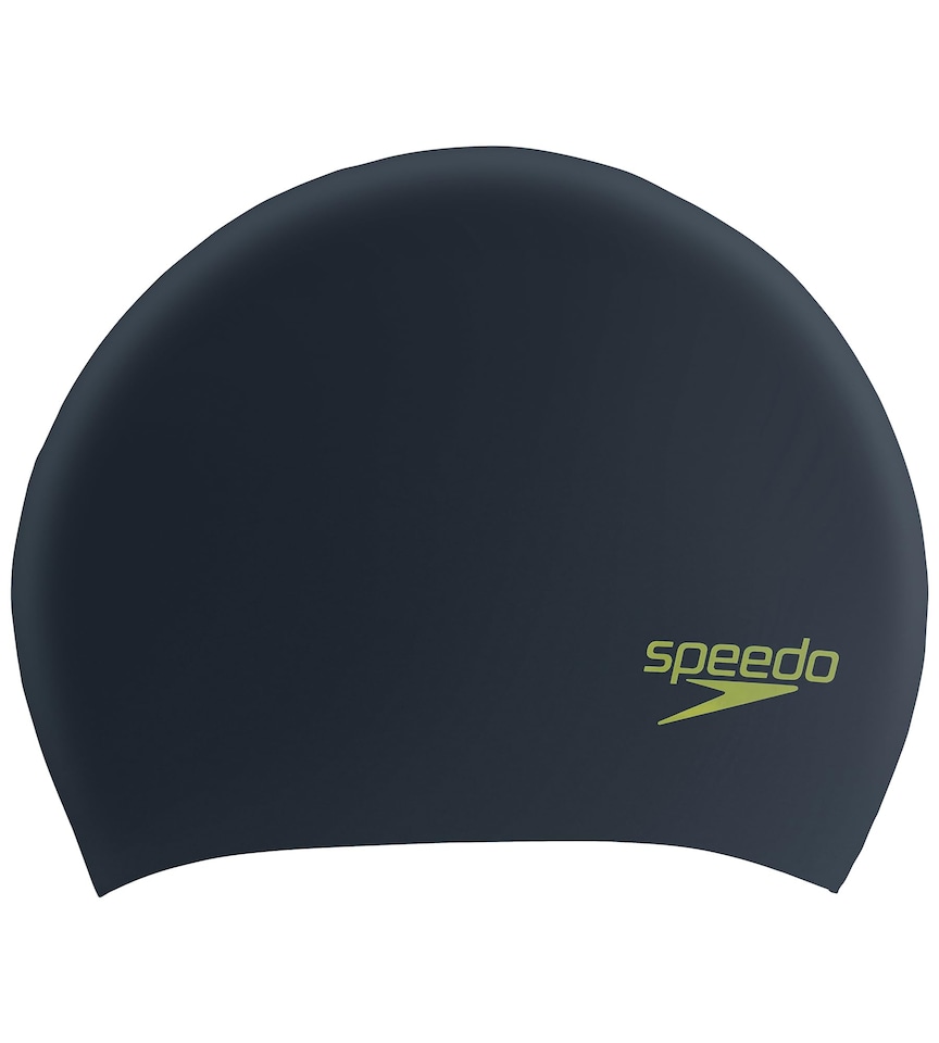 image 1 of Speedo Junior Long Hair Silicone Swim Cap