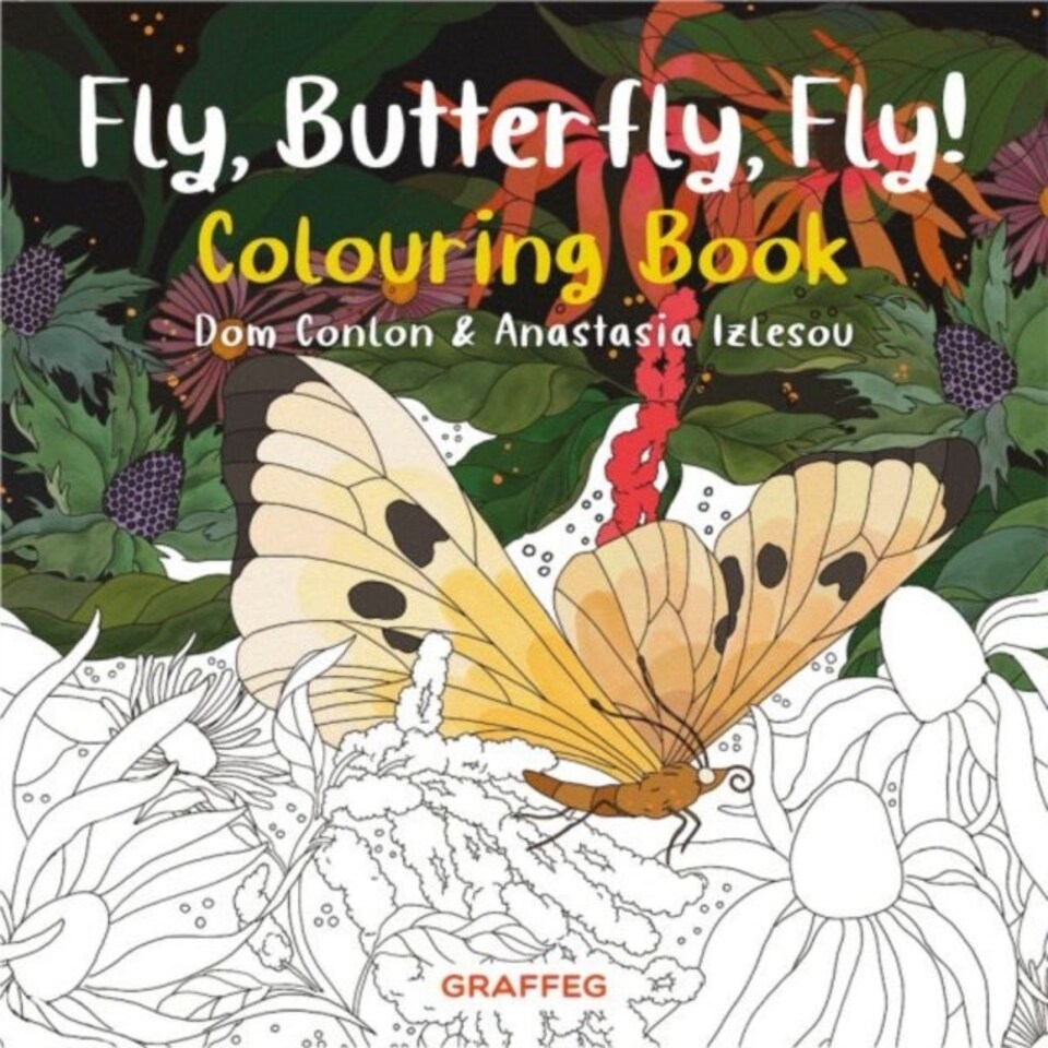Fly Butterfly Fly Colouring Book