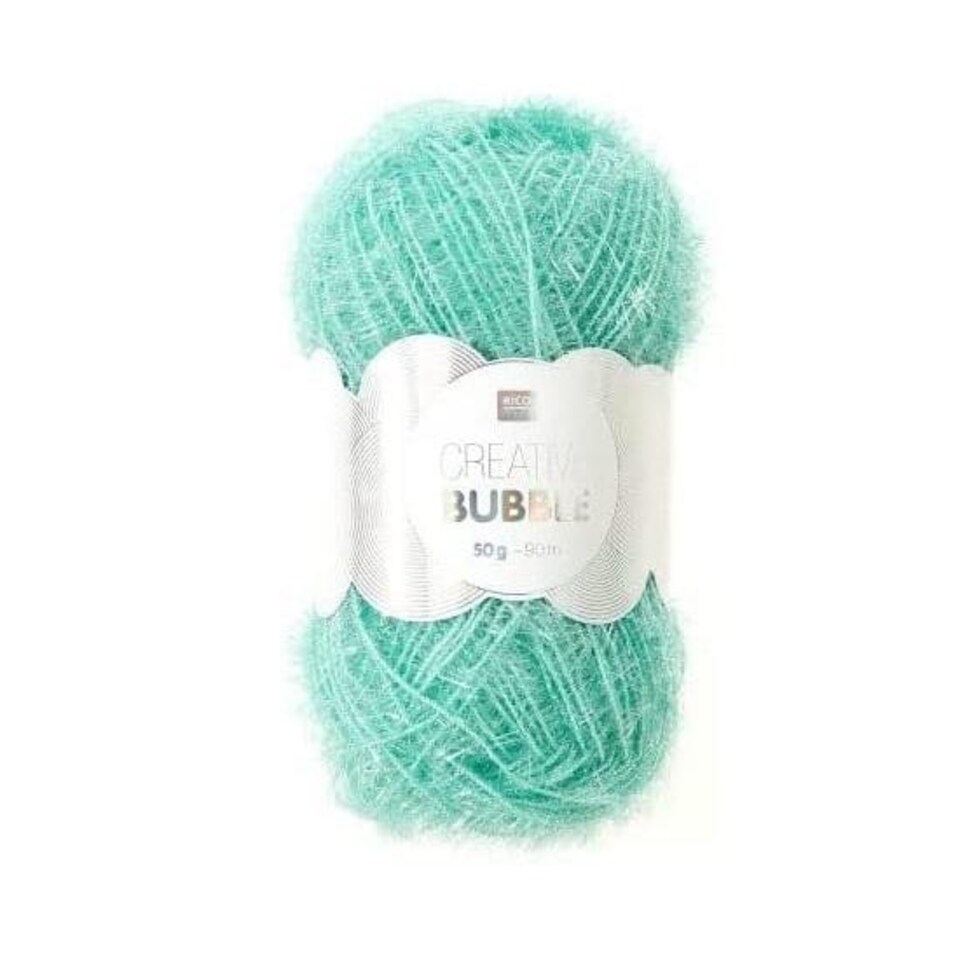 Rico Design Yarn Creative Bubble Aqua Blue