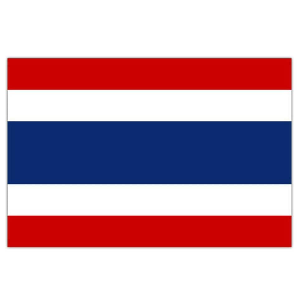 image 1 of 5ft x 3ft THAILAND / THAI FLAG WITH EYELETS PREMIUM QUALITY