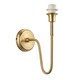 image 1 of Rouen Fitting Only Wall Lamp, Antique Brass Plate