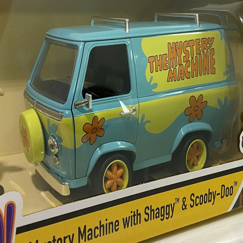 image 1 of Scooby Doo Mystery Machine with Shaggy and Scooby 1:24 Scale Jada 31720