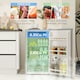 image 8 of HOMCOM 91L Freestanding Under Counter Fridge with Lock Grey