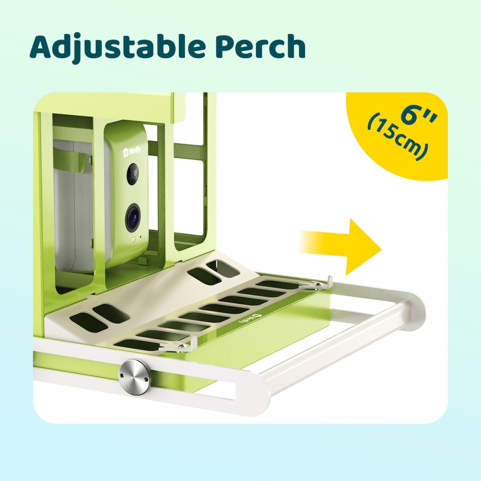 image 1 of BIRDFY FEEDER METAL AI RECOGNITION