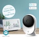 image 4 of NEDIS Smart Indoor Camera, Wi-Fi, 3MP Full HD, Baby & Pet Monitor with Motion & Sound Detection, Night Vision, 110 Degree View, 2-Way Audio, Compatible with Alexa & Google Assistant - White