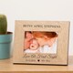 image 3 of Personalised New Baby Love At First Sight Wood Picture Frame 6x4