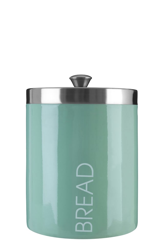 image 1 of Liberty Pistachio Enamel Bread Bin | Green