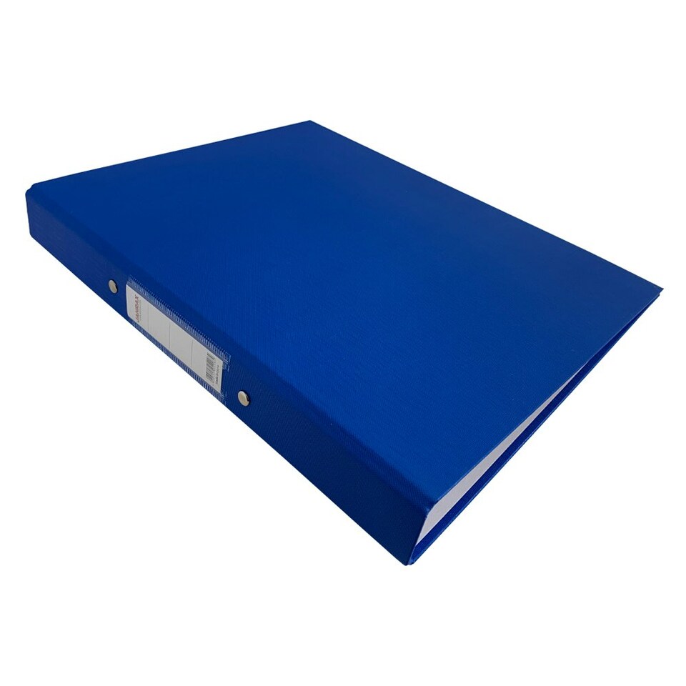 image 1 of A4 Blue Paper Over Board Ring Binder by Janrax