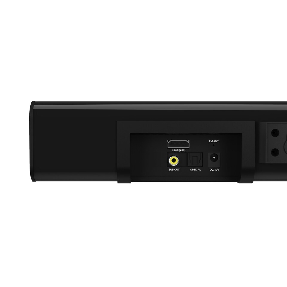 image 1 of Majority K2 Black 150W Soundbar and Subwoofer