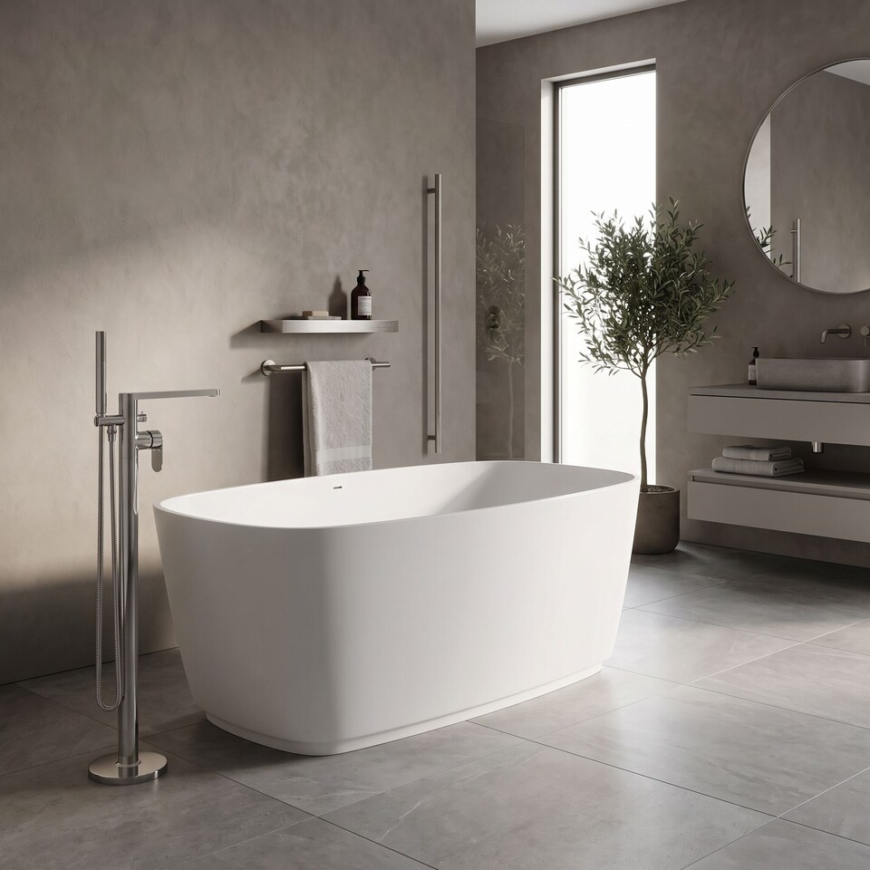 image 1 of Balterley Divita Bath 1495 x 720 (No Waste)