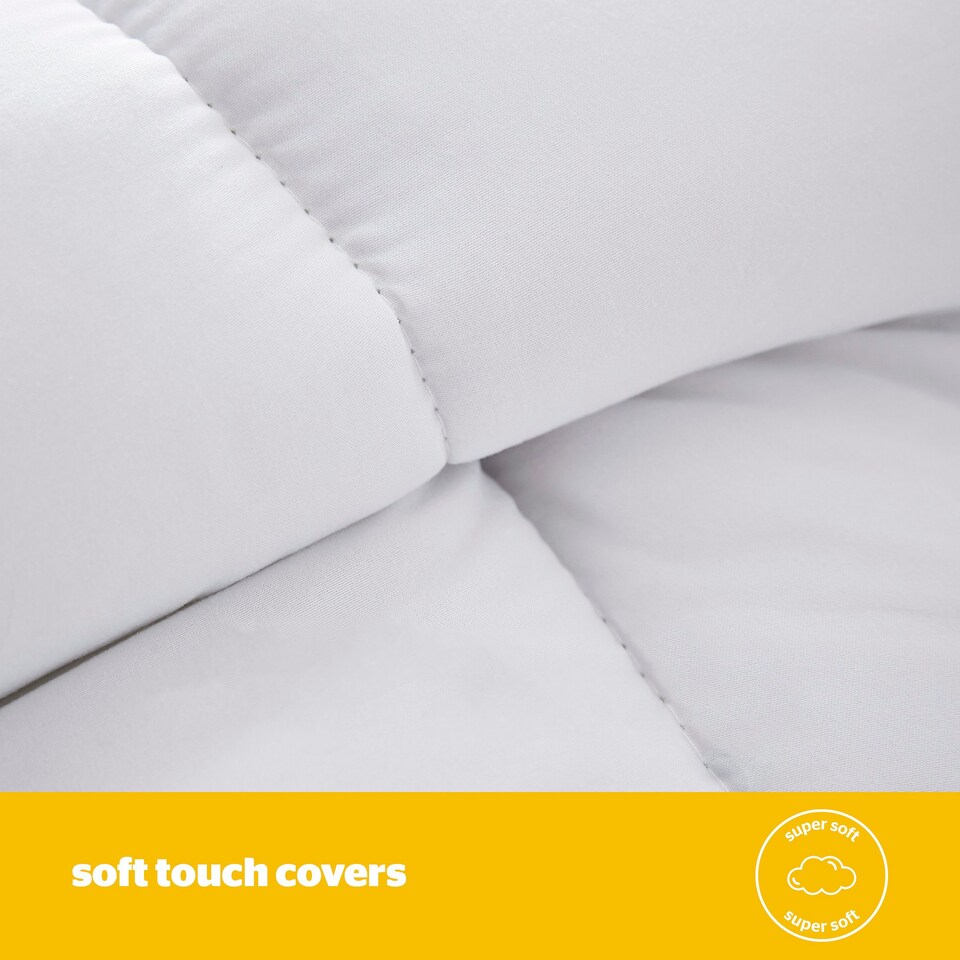 image 1 of Silentnight Essential 10.5 Tog Duvet, Lightweight, Hypoallergenic, All Seasons, Single