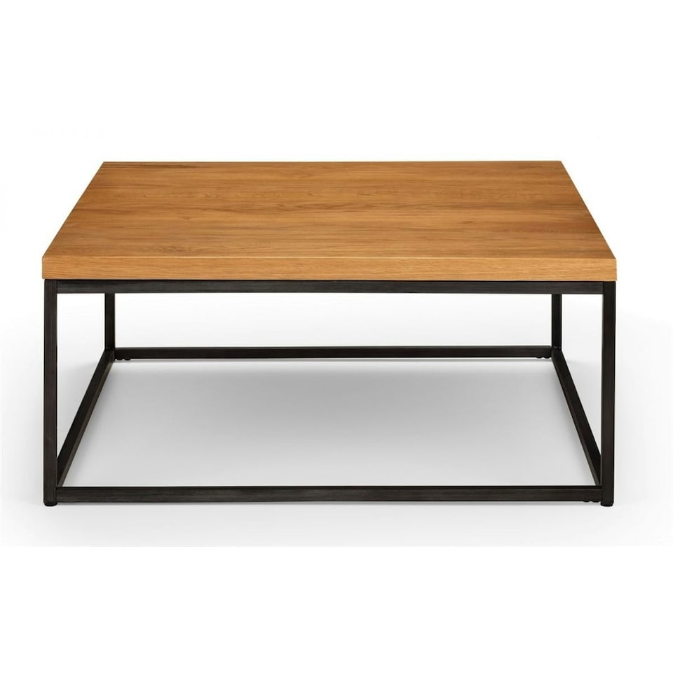 image 1 of Classic Oak Square Coffee Table | Brown | Brown