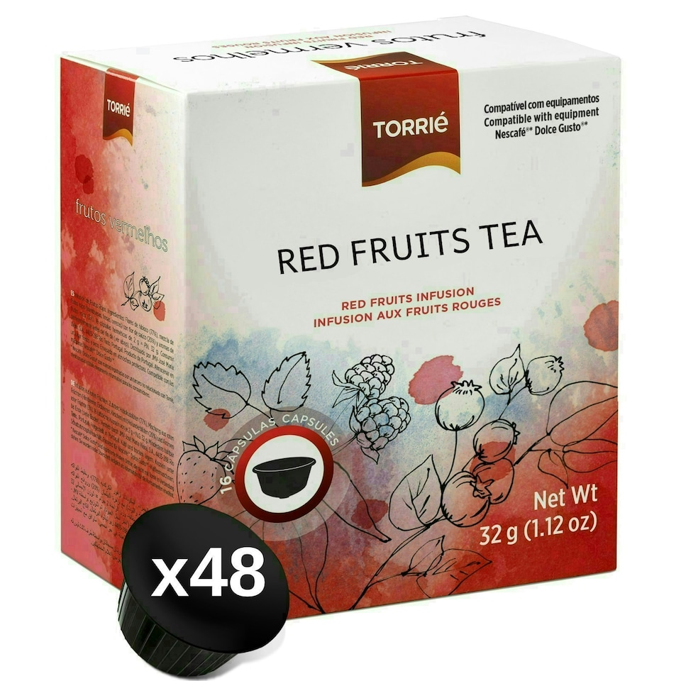 image 1 of Red Fruit Tea - Dolce Gusto ® Compatible Coffee Machine Capsules (48 Pods)