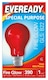 image 1 of Eveready B22 Fireglow Red Bulb 390lm 40W 1950k - Pack of 1