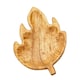 image 1 of Marco Paul25cm Wooden Maple Leaf Decorative Bowl Autumn Centrepiece Brown
