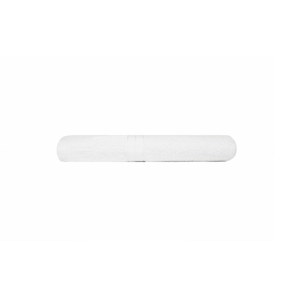 image 1 of OHS Luxury 100% Cotton 500GSM Bathroom Hand Towel, 50x80cm - White