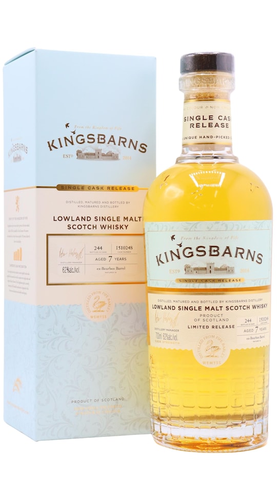Kingsbarns - Single Cask No. 1510248 7 year old Whisky
