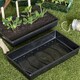 image 2 of Eden Seed Tray Large Black 38 x 22cm - One Colour - One Size