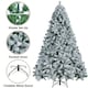 image 4 of Yaheeteh 228cm Artificial Christmas Tree with Foldable Stand