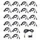 image 1 of ValueLights Decking Lights 20 Pack Silver Outdoor Decking Light With Extension White 40mm Chrome