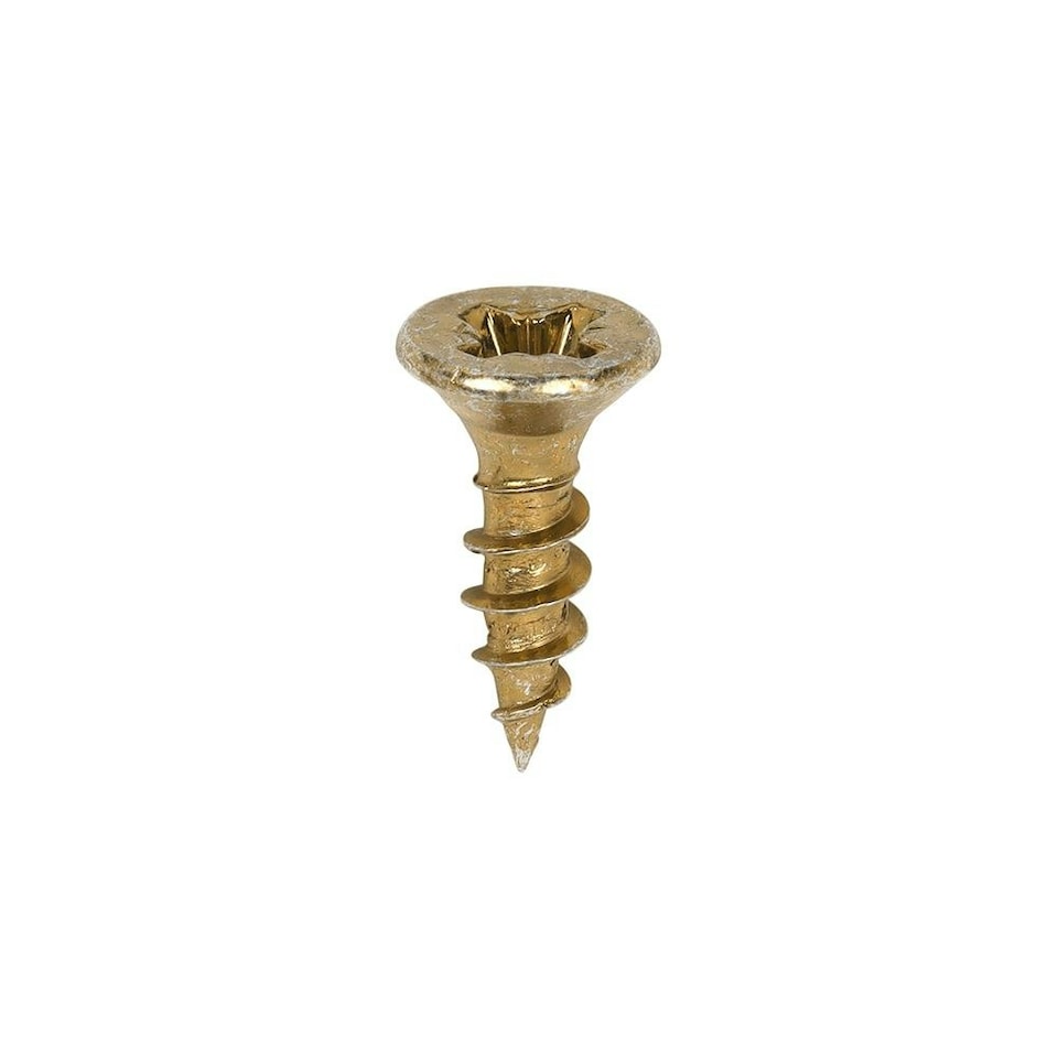 image 1 of Timco - Classic Multi-Purpose Screws - PZ - Double Countersunk - Yellow (Size 3.5 x 12 - 200 Pieces)