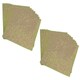 image 1 of 20pc Assorted Sandpaper Sanding Sheets For Metal Wood Plastic Coarse 60 Grit