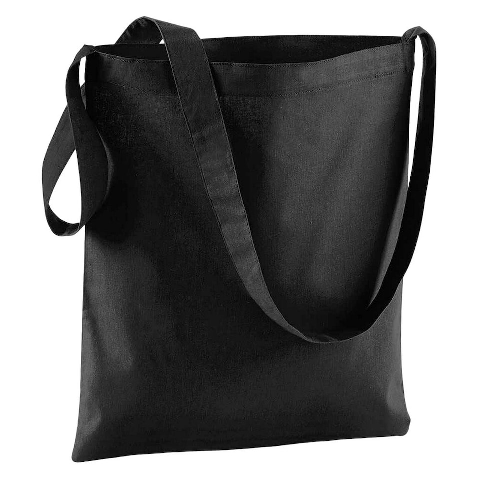 Westford Mill Reusable Crossbody Bag - Black - One Size (UTPC5803) Black