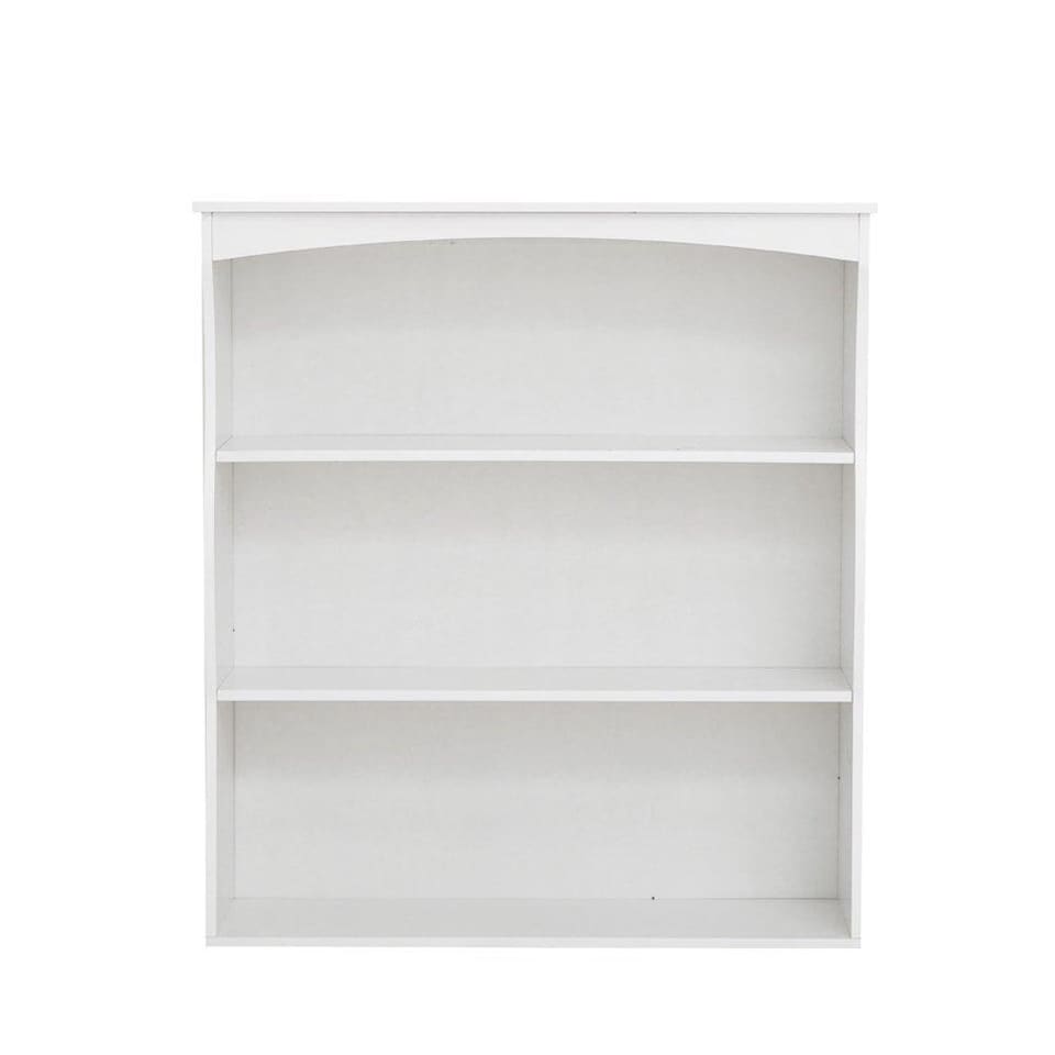 image 1 of Grey Wall Mounted Shelves Painted 3 Book Shelves Ideal for Kids Bedroom Kitchen | White
