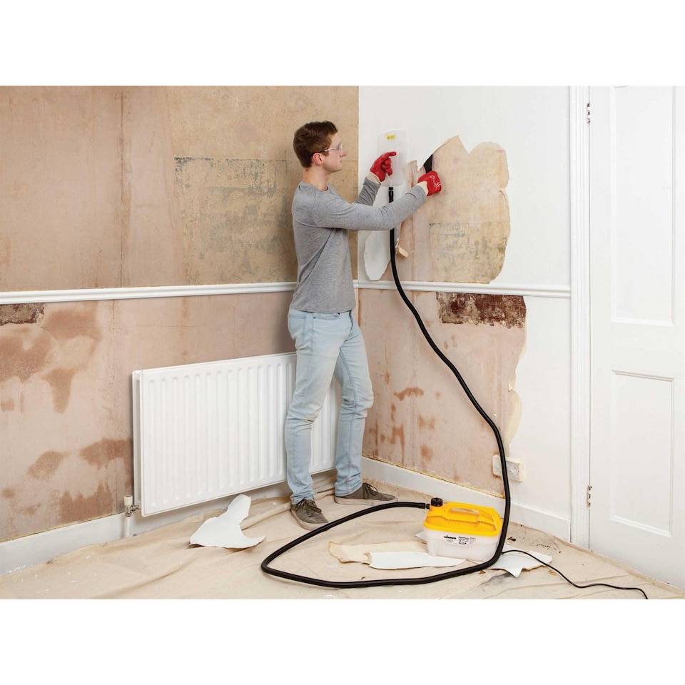 image 1 of Wagner Steamforce Plus Wallpaper Stripper 2000w 240v (UK Plug) | Multi | Multi Colour | One Size | 1