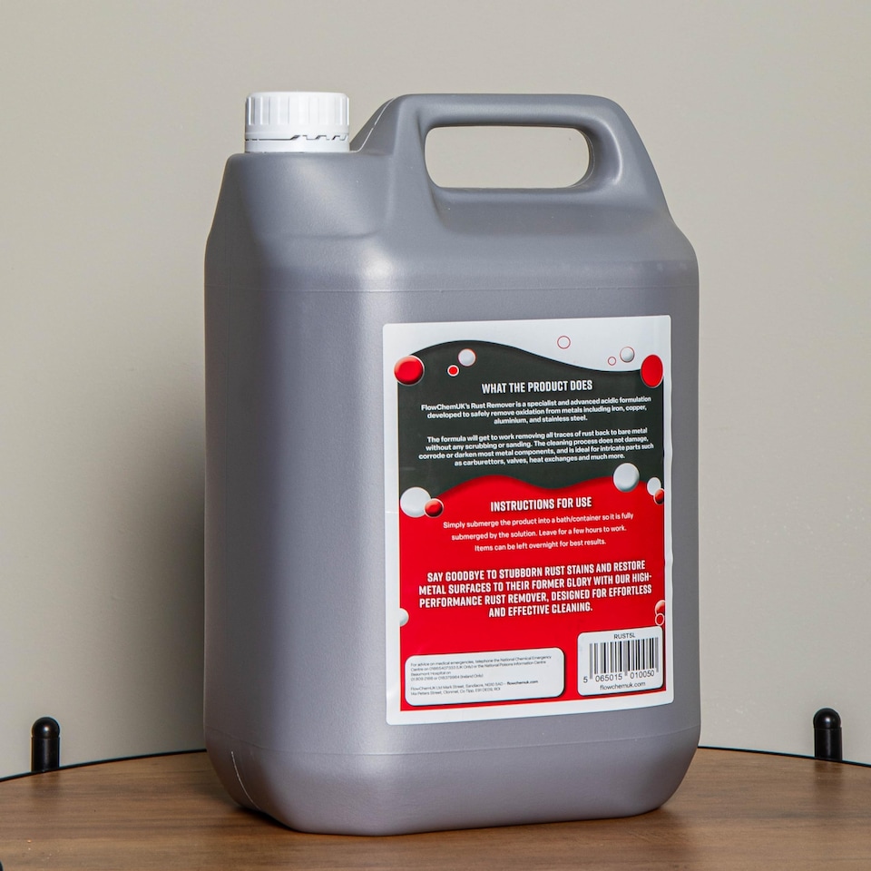 image 1 of 5 Litre Metal and Stainless Steel Rust Remover