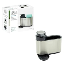 BLACK+DECKER Sink Tidy with Dispenser Stainless Steel