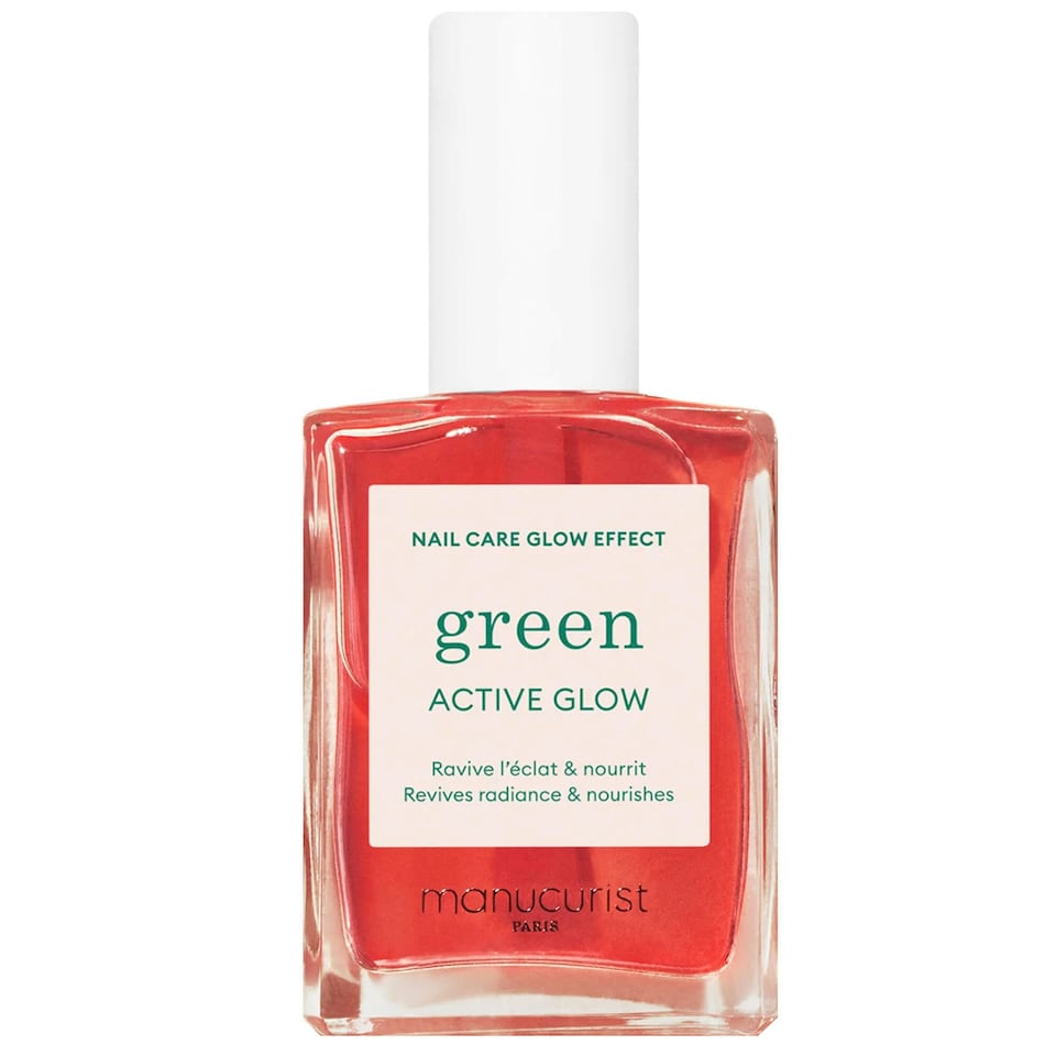 Manucurist Active Glow Nail Care Effects 15ml - Raspberry | Pink | Peachy pink | 15 ml
