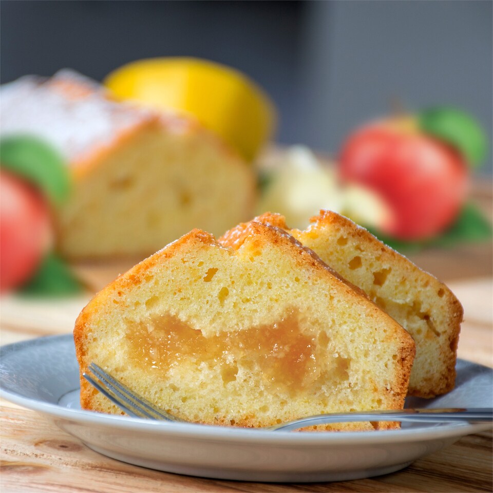 image 1 of Diablo No Added Sugar Apple Cake 450g 3 Pack