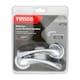 image 2 of Timco - Edleston Lever On Rose Handles - Polished Chrome (Size 51mm - 2 Pieces) Chrome