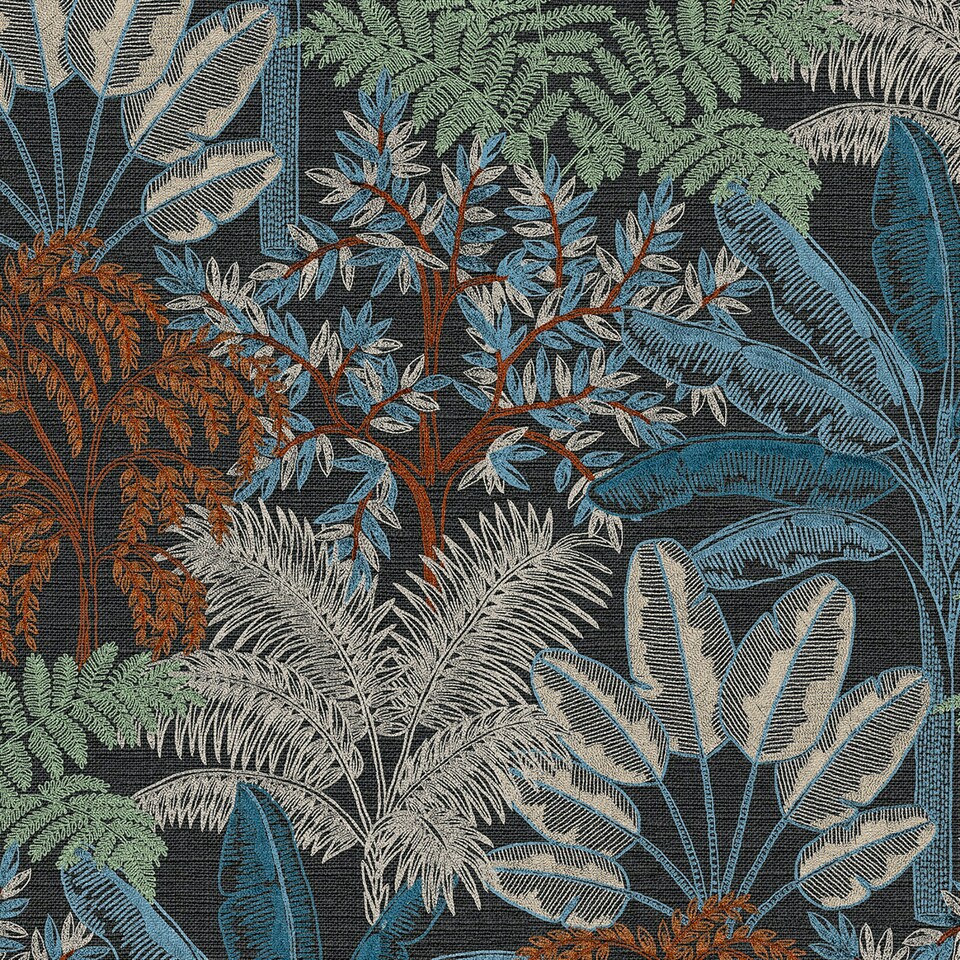 image 1 of Superfresco Easy Intrigue Twilight Wallpaper Black | Black