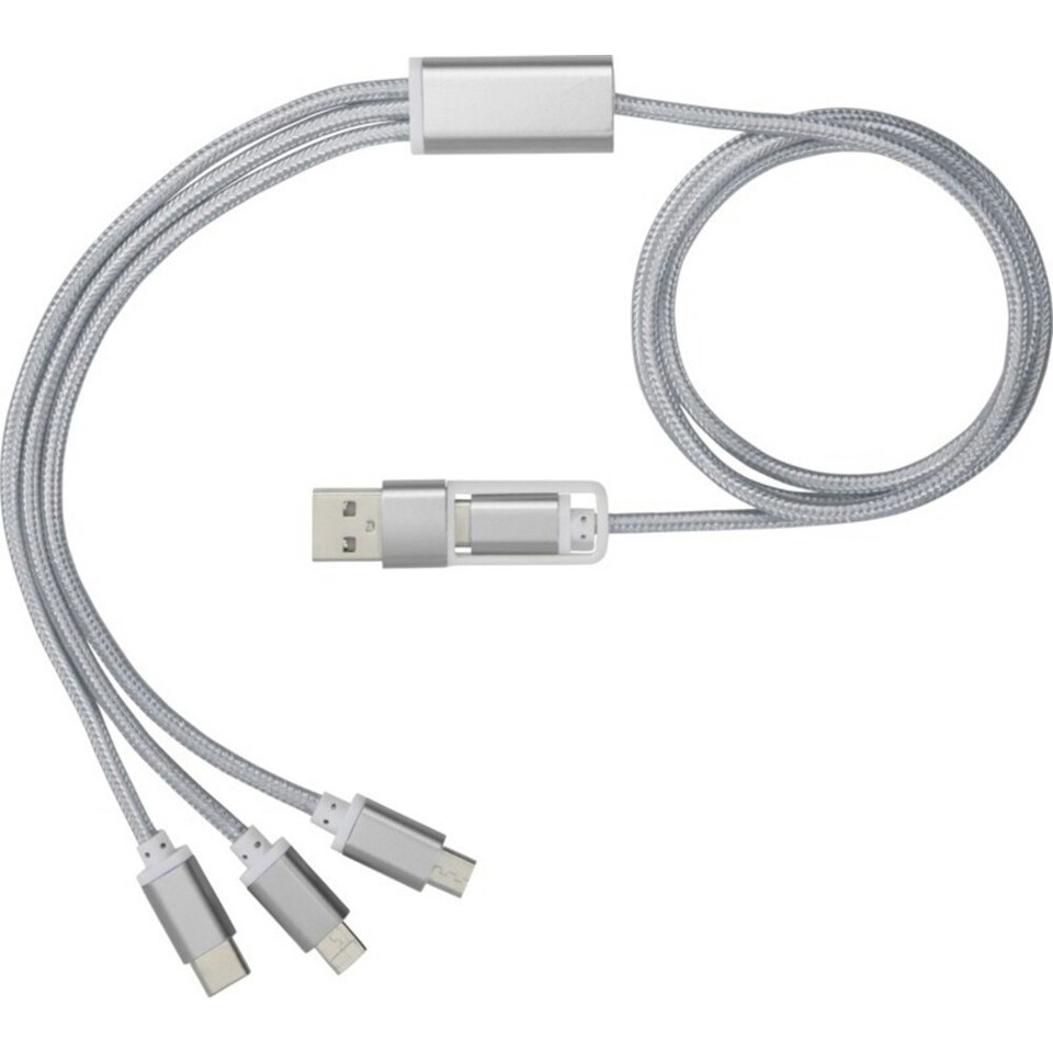 image 1 of Bullet Versatile USB Cable - Grey - One Size